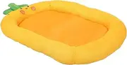 FIXOSHEE Pet Mat Dog Bed Dog Mats for Sleeping Cat Bed Pet Sleep Cushion Cloth Orange