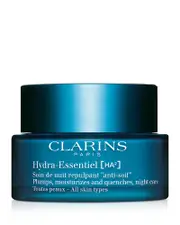 Clarins Hydra Essentiel Night Moisturizer with Double Hyaluronic Acid 1.7 oz.