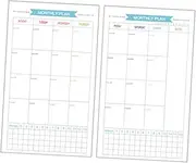 SHOWERORO Notebook Planner 40 Sheets A5 Size 6-Hole Paper Refills Memo Planner Journal Dairy Paper for Writing