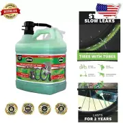 Versatile Tire Sealant with Pump - 1 Gallon Flat Tire Repair Solution