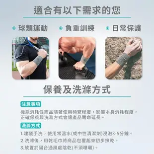 【Vital Salveo 紗比優】護腕-1雙入(遠紅外線護手腕/竹炭護腕帶/彈力護腕套/運動/台灣製造)