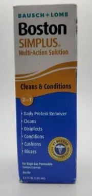 Bausch & Lomb Boston Simplus Multi-Action Solution 3.5 oz.