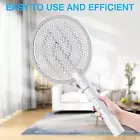 2 in 1 Electric Fly Swatter 3000V Bug Zapper Racket Fly Swatter