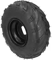 Generic 145/70‑6 ATV Tubeless Tire, Rubber Tyre 6in Rim, Universal for Go Kart UTV Quad Bike 4 Wheelers Mini Bike Vacuum Tubeless Tire Tyre Off Roading, Street Riding