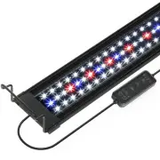OYO WATER Aquarium LED Light 30"-38" Fish Tank Light with Timer 24/7 Cycle 5 ...