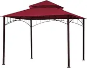 [ABCCANOPY] Replacement Canopy roof for Target Madaga Gazebo (Burgundy)