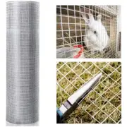 Runesay Wire Chicken Fence 36" Heavy-Duty Rust Resistance Durable Iron Silver
