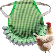 Gihioue Chicken Saddle, Chicken Saddle for Chickens, Poultry Clothing, Chicken Saddle, Chicken Jacket, Chicken Apron with Elastic Bands, Poultry Protection, Wing Back Protector for Chickens