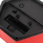 Alarm Clock Silent Battery Operated Metal Case Desktop Small Clock For NEW
