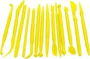 MUELODSIC 2Sets Plastic Clay Modeling Tool for Cake Decorating and Sculpting Fondant Carving Pens for Beginners Material for Home and School Use