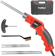 TOPEX 150W Electric Hot Knife Heavy Duty Foam Cutter Hot Knife Cutter Foam Board Cutter Tool Styrofoam Foam Cutting Machine w/Blade Storage Case for Foam Board Insulation