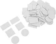 60pcs Adhesive Round Pads Decorative Removable Picture Tapes No Cutting Wall Mounting Heavy Duty DIY Crafts Home Office Car Versatile