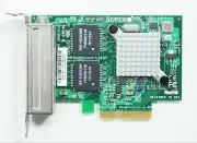 SUPERMICRO AOC-SGP-I4 (INTEL I350-T4V2) QUAD PORT 1Gb/s NIC w/BOTH BRACKETS