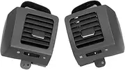 Dashboard Air Vent Outlet Compatible for Toyota Land Cruiser Prado 120 Lexus GX470 03-09 Air Conditioning Conditioner Grille(Black)