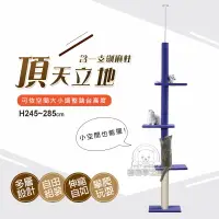 在飛比找樂天市場購物網優惠-【含一支劍麻抓柱】頂天立地四層貓跳台 貓跳台 貓樂園 通天貓