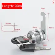 Cam Cylinder Locks with 2 Keys Hardware Cylinder Locks Door Cabinet Mailbox Padl