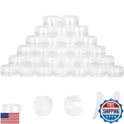 25PCS 10 Gram Sample Containers, 10ml Empty Jars with Lids, Small Cosmetic Co