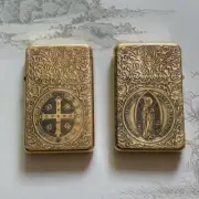 CHIEF Engraved Constantine Kerosene Lighter Grinding Wheel Windproof Metal
