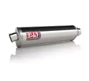 Yoshimura SV650/S 04-10 Race TRS Stainless Slip-On Exhaust, w/ Stainless Muffler