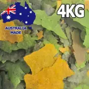 Fish Keepers Choice Vege Vegetable Flakes Aquarium & Pond Food Feed 4KG AU MADE