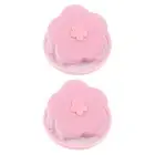 2Pcs Flower Lint Hair Catcher Mesh Pouch Washing Machine Laundry Filter Bag 42