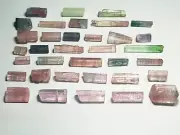 282-Ct Top Quailty Natural Color Tourmaline Crystal Rough Lot From Afghanistan