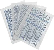 Underglaze for Ceramics 4 Sheets of Chic Transfer Paper Clay Decal DIY Pottery Coloring Transfer