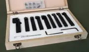 Lathe 9 piece Turning tool set, 12mm tool height with set of spare inserts