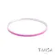 『TiMISA』《活力漾彩-桃紫》純鈦手環