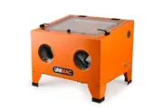 UNIMAC 90L Benchtop Sandblasting Cabinet, with Sandblast Gun Set with Hose, LED Light