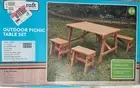 KidKraft Outdoor Picnic Table Set - Amber