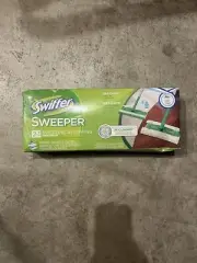 SWIFFER SWEEPER 2 in 1 DRY & WET CLOTH SWEEPING & MOPPING STARTER KIT 3x CLEANER