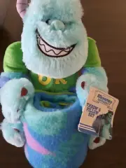 Disney Monsters Inc NWT University Plush Throw Toddler Blanket & PLUSH NORTHWEST