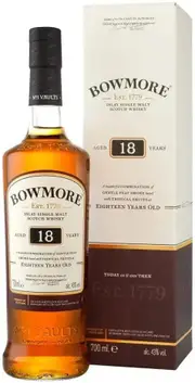 Bowmore 18 Year Old Islay Single Malt Scotch Whisky 700ml