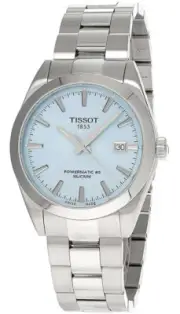 TISSOT Gentleman Powermatic 80 40MM Ice BLU Dial Men's Watch T127.407.11.351.00
