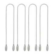 Napkin Chain Napkin Holder Napkin Clips Chain Flexible Lanyard Neck Strap8346