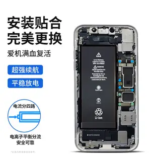 【3C數碼】德賽原裝正版se2電池iPhone5s電池大容量原廠X/11/XSM/XR/6SPLUS