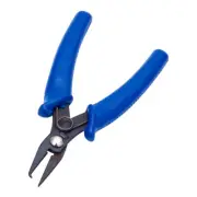 1pcs Gunmetal Carbon Steel Jewelry Pliers Split Ring Opener Pliers Tools 140mm