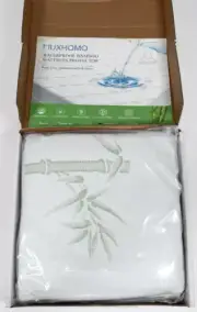 Muxhomo Waterproof Bamboo Mattress Protector Queen Size NEW