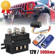 REMOTE CONTROL WINCH SOLENOID CONTACTOR RELAY SWITCH WIRELESS FIT FOR KFI WARN