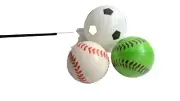 3 Dog Fetch Balls Play Toy G1