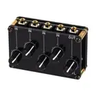 Stereo Mini Mixer 4 Channel Mini Audio Mixer Audio Stereo Passive Mixer