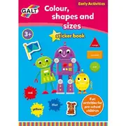 Galt Colour, Shape and Size Activity Book