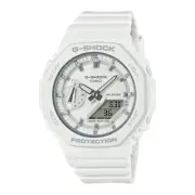 NEW Casio G-Shock S-SERIES ALL WHITE Ana-Digi Womens Sports Watch GMAS2100-7A