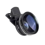2 in 1 Clip 0.45X Super Wide Angle With Macro Lens HD Camera For Mobile Phone Tablet