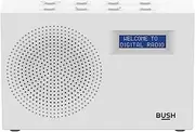 Bush Compact DAB/FM Radio – White