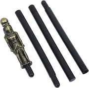 LIFKOME Halloween Egyptian Staff Prop Costume Cane Plastic Cosplay Scepter Wizard Cane Staff Prop Egyptian Theme Mystical Walking Stick