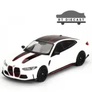 MINI GT BMW M4 CSL 1/64 DIECAST MODEL CAR ALPINE WHITE MGT00683