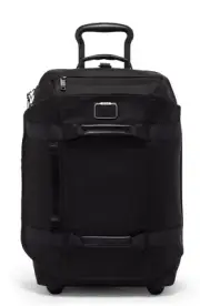 NEW Tumi ALPHA BRAVO INTERNATIONAL 2 Wheel Duffel Backpack Carry-On - BLACK