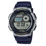 Casio AE1000W-2AV Illuminator Blue and Silver Digital Watch